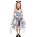 Halloween Child Cosplay Ghost Bride Masquerade Costume