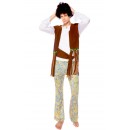 Retro Hawaiian Style Hip Hop Singer Performance Costume