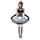 Halloween Alice In Wonderland Alarm Clock Maid Dress