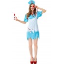 Halloween Sexy Women Cardiac Arrest Nurse Costume