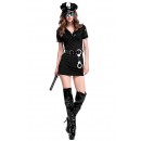 Sexy Women Officer Anita Bribe Costume