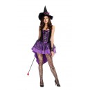 Halloween Womens Broomstick Babe Witch Costume