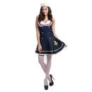 Ladies Sexy Sailor Girl Pinup Navy Uniforms Halloween Costume