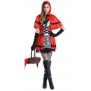 Gothic Red Riding Hood Adult Costume