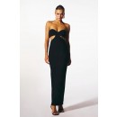 Strapless Wrap Long Party Evening Dress