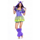Halloween Purple Posh Monster Classic Costumes
