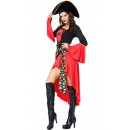 Halloween Queen Sexy Women Fancy Dress Cosplay Pirate Costume