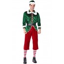 Christmas Elf Costume  Man Party Cosplay Sets