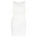 Herve Leger Leilei Draped-Bandage Dress