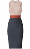 Herve Leger Cross Neck Midi Dress