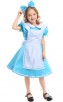 Halloween Alice In Wonderland Kids Maid Costumes