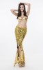 Sexy Sequin Glitter Golden Mermaid Evening Dress