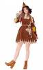 Halloween Parent-Child Costumes Wizard of Oz Scarecrow Adult Suit 