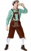 German Oktoberfest Traditional Men's Plaid Beer Costumes