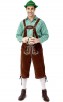 German Oktoberfest Traditional Men's Plaid Beer Costumes