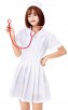 Halloween Classic White Suit Sexy Nurse Costume