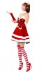 Sleigh Hottie Christmas Costume Princess Christmas Red Strapless Dress