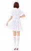 Halloween Classic White Suit Sexy Nurse Costume