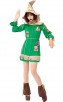 Halloween Green Women Rogue Robin Hood Masquerade Costume