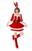 Red Bunny Ears Christmas Dress