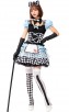 Halloween Alice In Wonderland Alarm Clock Maid Dress