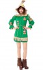 Halloween Green Women Rogue Robin Hood Masquerade Costume