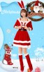 Red Bunny Ears Christmas Dress