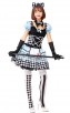 Halloween Alice In Wonderland Alarm Clock Maid Dress