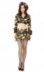 Halloween Amazon Camouflage Jungle Woman Warrior