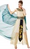 Halloween Cosplay Ancient Egyptian Pharaoh Queen Cleopatra Goddess Costume