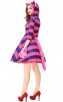 Halloween Cheshire Cat Cute Striped Dress