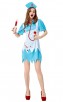 Halloween Sexy Women Cardiac Arrest Nurse Costume