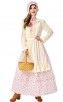 Coffee Pastry Chef Country Style Maid Dress