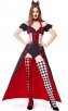 Halloween Cosplay Red Heart Queen Off-shoulder Costume