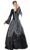 Halloween Costume Gorgeous Vampire Witch Black Court Dress