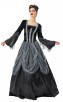 Halloween Costume Gorgeous Vampire Witch Black Court Dress