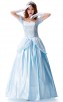 Halloween Party One-Shoulder Sky Blue Dress