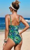 Sexy Printing Sling Halter One-Piece Bikini