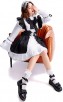 Halloween Loli Maid Black And White Lolita Costume