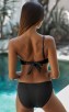 Sexy Tube Top One-Shoulder Ruffled Split Bikini