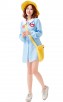 Halloween Blue Casual Childcare Worker Parent-Child Clothes