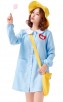 Halloween Blue Casual Childcare Worker Parent-Child Clothes