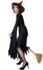 Halloween Black Irregularity Witch Long Dress