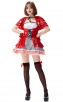 Halloween Womens Sexy Anime Fairy Tales Little Red Riding Hood Costume