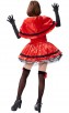 Halloween Gothic Red Riding Hood Adult Costume