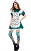 Halloween Magic Broom Evil Maid Costume