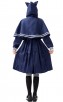 Halloween Cat Jk Uniform Pleated Skirt