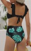 Summer Beach Sexy Print High Waist Bikini