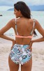 Sexy Print Swimsuit Two-Piece Beach Bikini 