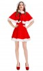 Christmas Chinese Style Retro Republican Red Dress